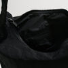 Close Up of Baggu Crescent Nylon Bag in Black at Golden Rule Gallery