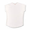 Drop Shoulder Classic Plain White Tee Shirt