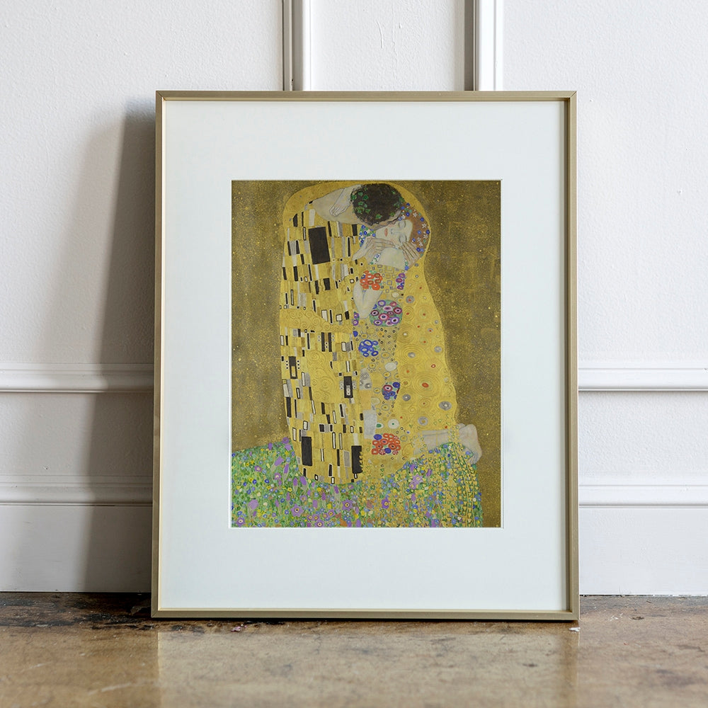 Klimt The Kiss Modern Art Print at Golden Rule Gallery in Excelsior, MN