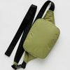 Pistachio Green Puffy Fanny Pack Cross Body by Baggu at Golden Rule Gallery