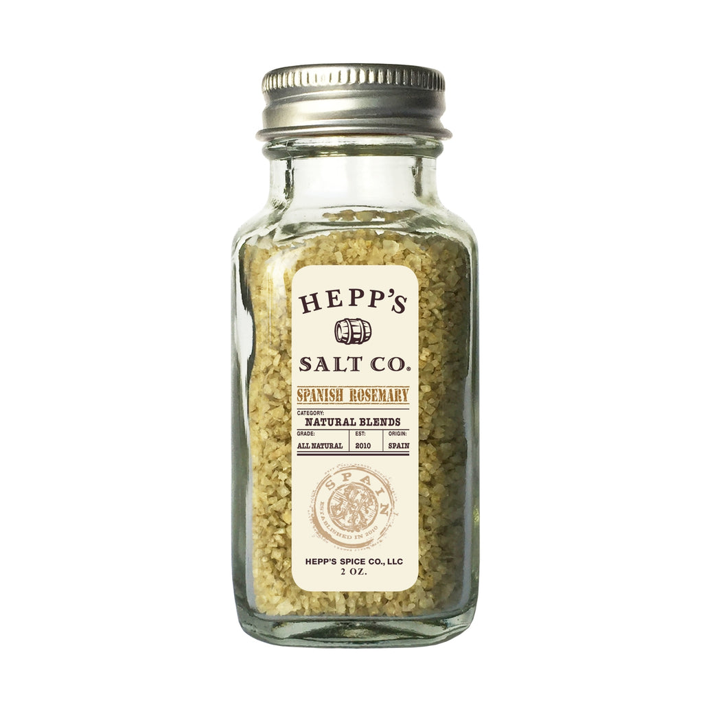 HEPP'S Salt Co. | Kitchen Salt | Spanish Rosemary Sea Salt | Golden Rule Gallery | Excelsior, MN | Pantry | Natural Blends