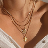 Hera Gold Vermeil Necklace for Layering by Mod + Jo at Golden Rule Gallery in Excelsior, MN