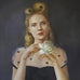 The Woman From The North Portrait Art Print | Female Portrait Print | Janet Hill Studio | Golden Rule Gallery | Excelsior, MN
