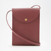 Barbera Red Leather Crossbody Bag by Minor History at Golden Rule Gallery in Excelsior, MN