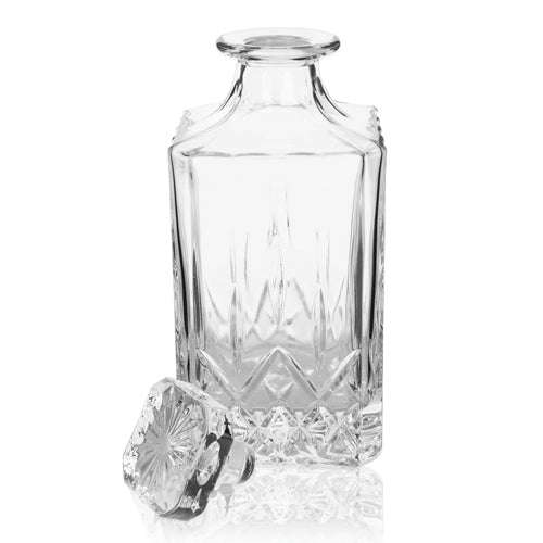 Admiral Cut Glass Crystal Liquor Decanter by Viski