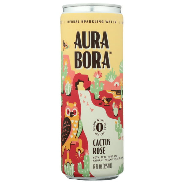 Aura Bora Cactus Rose Sparkling Drink