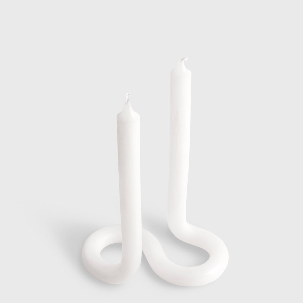 Twist Duo Taper Candle | 54 Celsius | Taper Candles | Neon Deco | Golden Rule Gallery | Excelsior, MN