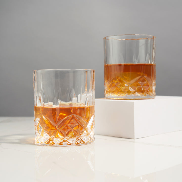 Viksi Admiral Crystal Whiskey Tumbler at Golden Rule Gallery in MPLS