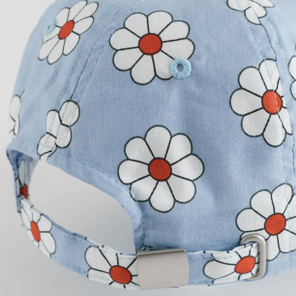 Blue Daisy Baggu Baseball Cap at Golden Rule Gallery in Excelsior, MN