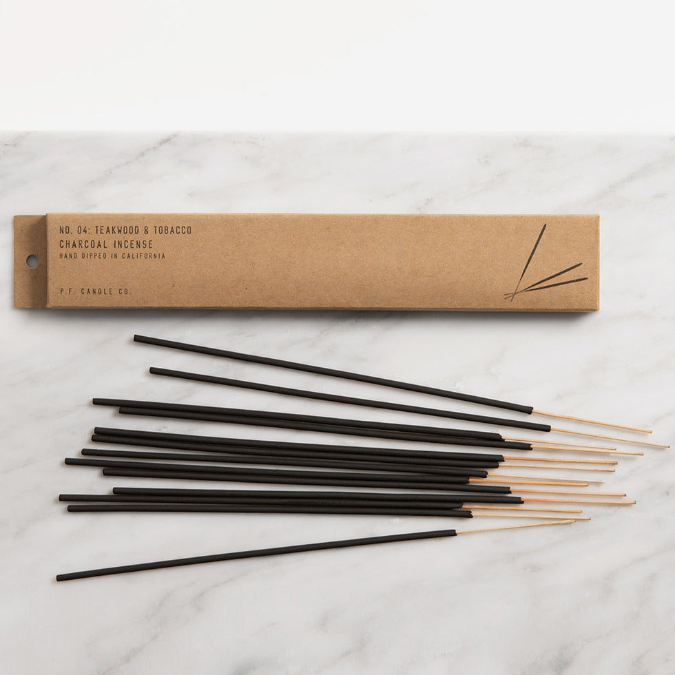 Teakwood & Tobacco Incense Pack by P.F. Candle Co
