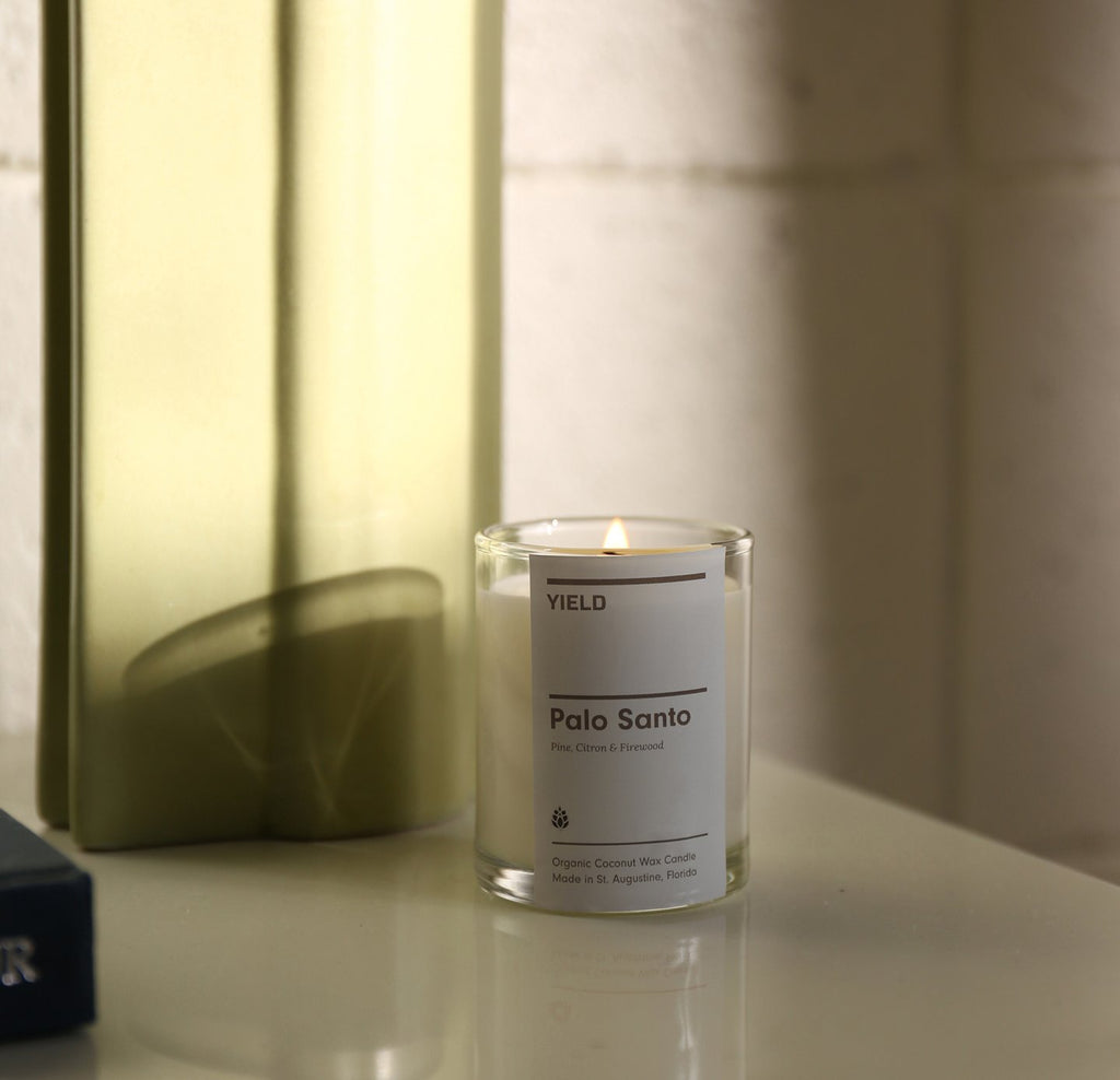 Palo Santo Scented Candle by YIELD