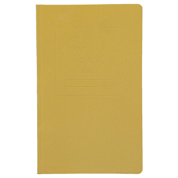 Public Supply Embossed Soft Cover Notebook in Fuse at Golden Rule Gallery