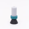 Tall Stack Candles | Blue Color-block Candles | Yod and Co | Home Decor | Candle Decor | Golden Rule Gallery | Excelsior, MN