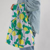 Lemon Printed Reusable Tote Bag by Baggu at Golden Rule Gallery