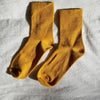 Gold Sneaker Socks by Le Bon Shoppe