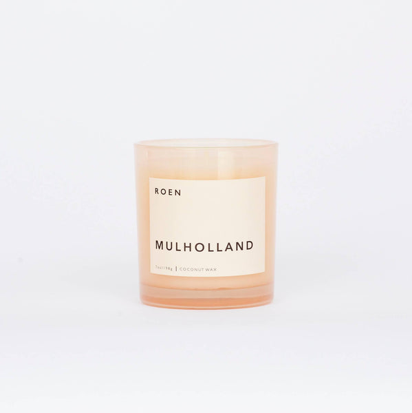 Mulholland Candle with Coconut Wax by Roen Candles