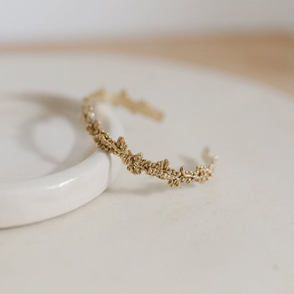 Kiki Koyote Handmade Brass Cuff Bracelet