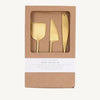  Brass Cheese Set | Civil Alchemy | Modern Kitchenware | Golden Rule Gallery | Excelsior, MN |