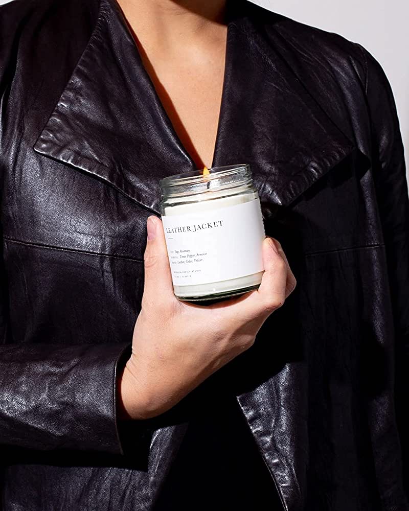 Masculine Scented Soy Candle