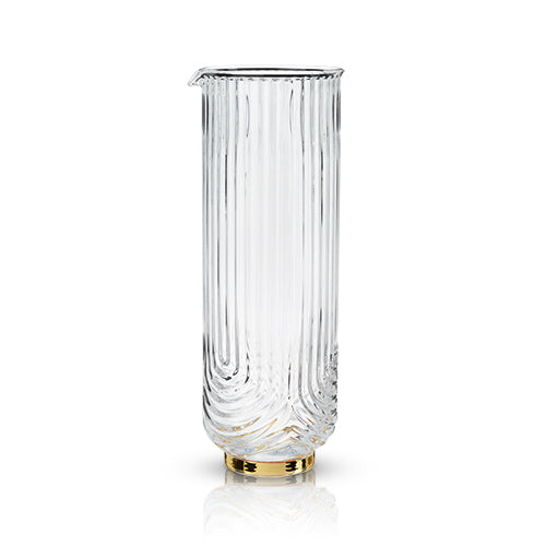 Gatsby Glass Carafe Mixing Glass by Viski at Golden Rule Gallery