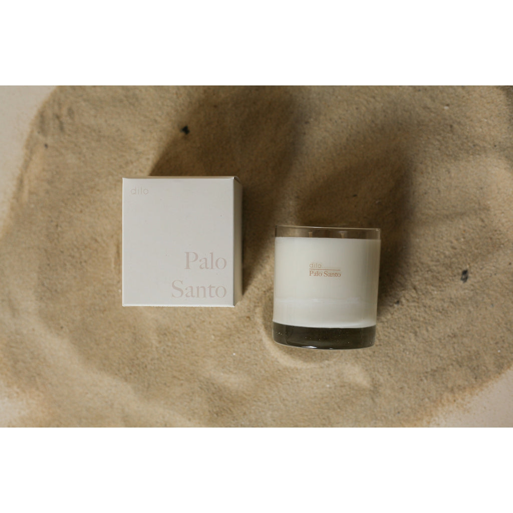 Palo Santo Soy Candle with cotton wicks 