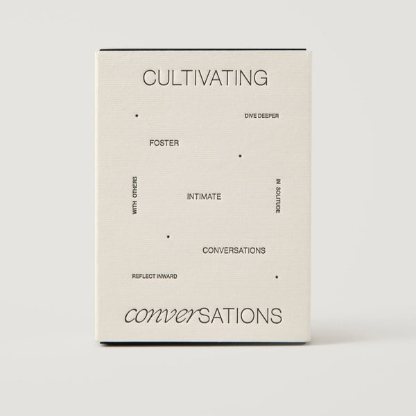 Cultivating Conversations Card Deck | Self Awareness | Intentional Questions | 7 Realms | Wilde House Paper | Golden Rule Gallery | Excelsior, MN