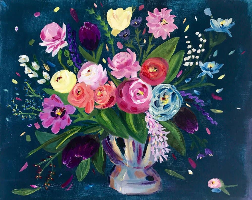 Missy Monson "The Language of Flowers" Floral Art Print | The Language of Flowers Art Print | Missy Monson Prints | Minnesota Artists | Golden Rule Gallery | Excelsior, MN