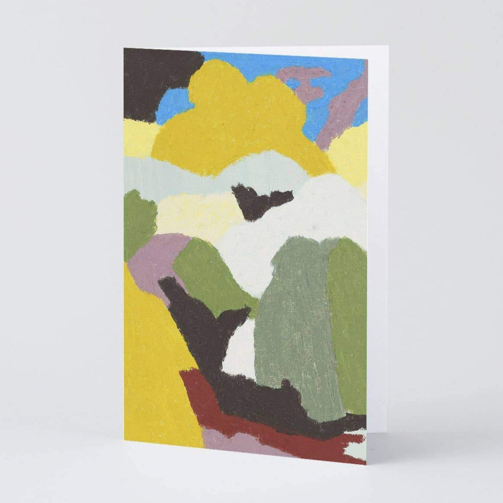 Abstract Landscape Greeting Card | Wrap Cards | Golden Rule Gallery | Abstract Art Card | Excelsior, MN