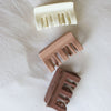 Coco Hair Claw Set | Set of 3 | Brown, Rose Gold, White | Accessories | Hair + Beauty | Golden Rule Gallery | Excelsior, MN