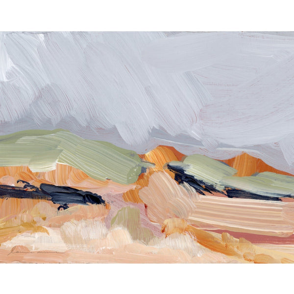 Fine Art Landscape Print | Canvas Print | Golden Rule Gallery | Laurie Anne Art | Excelsior, MN | Summer Storm Landscape Impressionist Art Print | 8x10 Landscape Prints