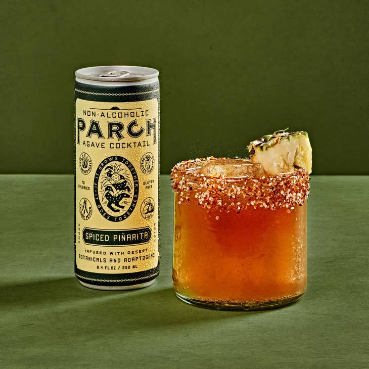 PARCH Spiced Piñarita Non-Alcoholic Agave Cocktail at Golden Rule Gallery in Excelsior, MN
