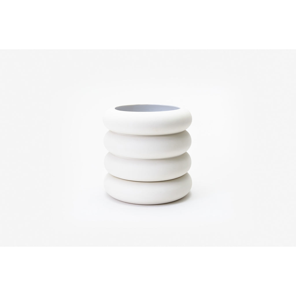 Areaware White Stacking Planter at Golden Rule Gallery