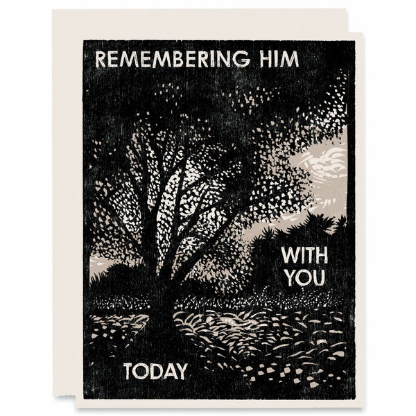 Remembering Him With You Today Card by Heartell Press at Golden Rule Gallery