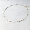 Sylvie Dainty Gold Choker Chain by Token Jewelry at Golden Rule Gallery in Excelsior, MN