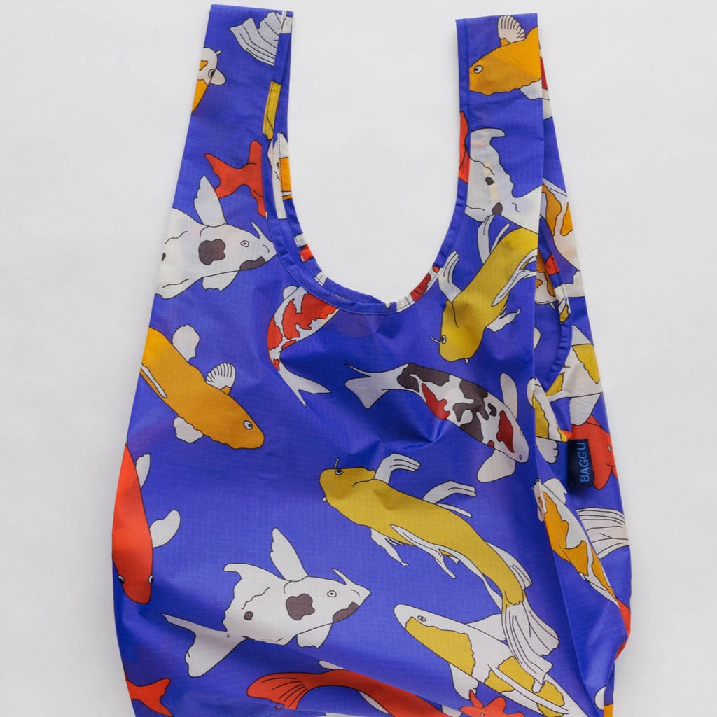 Baggu Standard Reusable Tote Bag | Koi Pond | Golden Rule Gallery | Excelsior, MN |