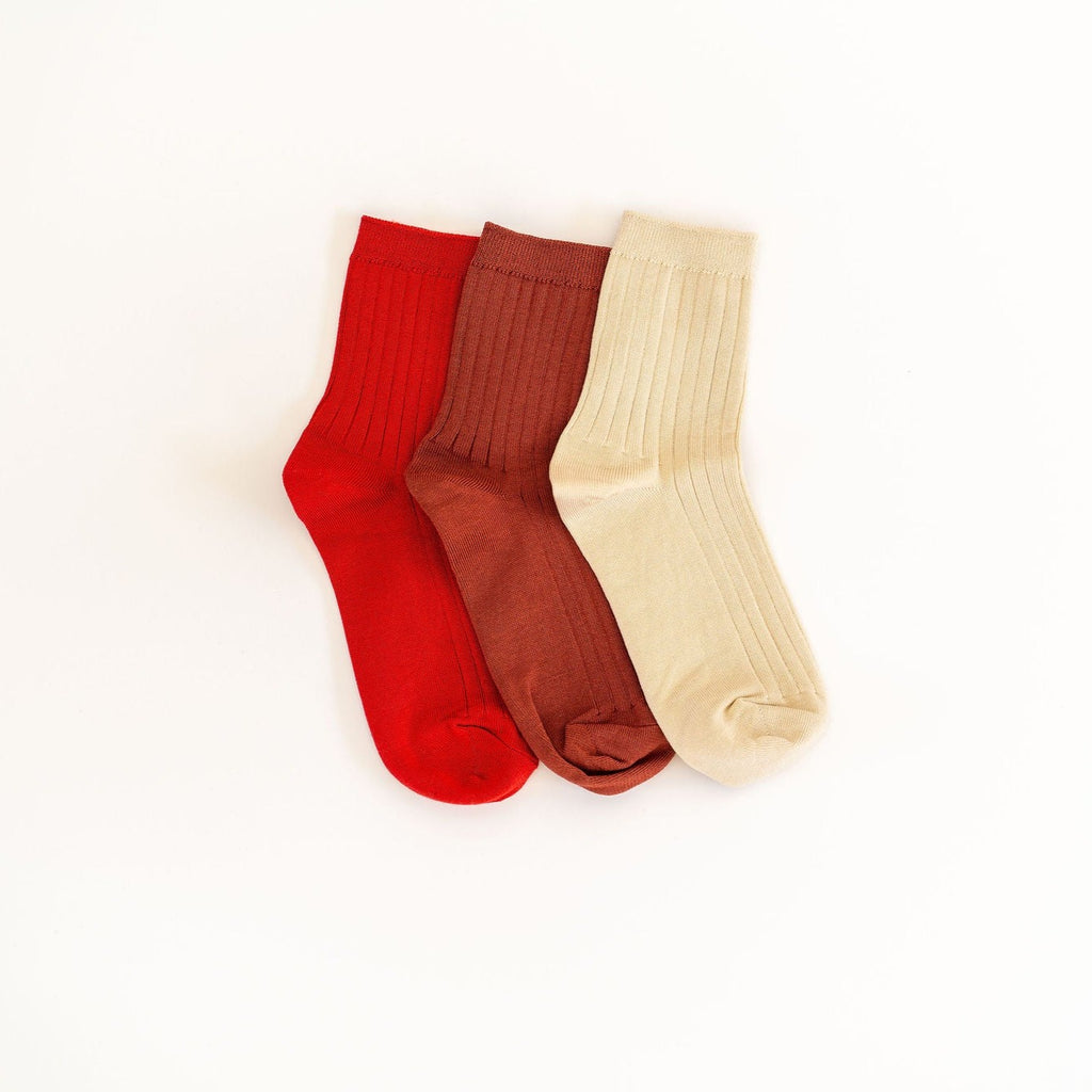 Red Her Socks by Le Bon Shoppe at Golden Rule Gallery
