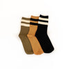 Le Bon Shoppe Her Socks | Striped Anklets | Cute Short Dress Socks | Golden Rule Gallery | Excelsior | Minneapolis |Minnesota