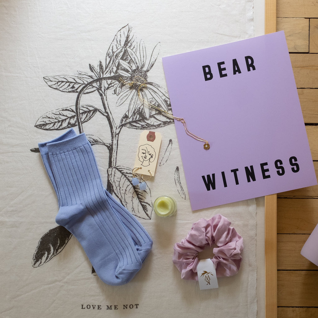 Bear Witness Art Print by Francine Thompson for Golden Rule Gallery