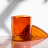 Amber Double Wall Glass Cup
