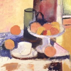 Vintage 90s Matisse Still Life with Oranges II Bookplate Art Print at Golden Rule Gallery in Excelsior, MN