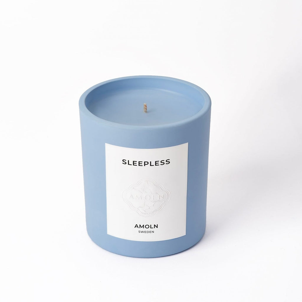 Sleepless Lavender Scented Candle Made in Sweden at Golden Rule Gallery