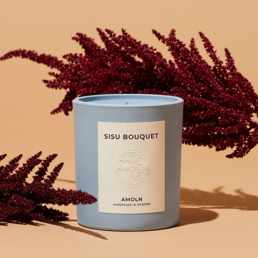 Sweden Sisu Bouquet Made Candle By Amoln
