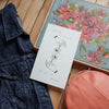 Still In Bloom Floral Minimalist Art Print by Local MPLS Artist Anna Lisabeth at Golden Rule Gallery