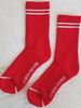 Le Bon Shoppe Boyfriend Socks in Red at Golden Rule Gallery