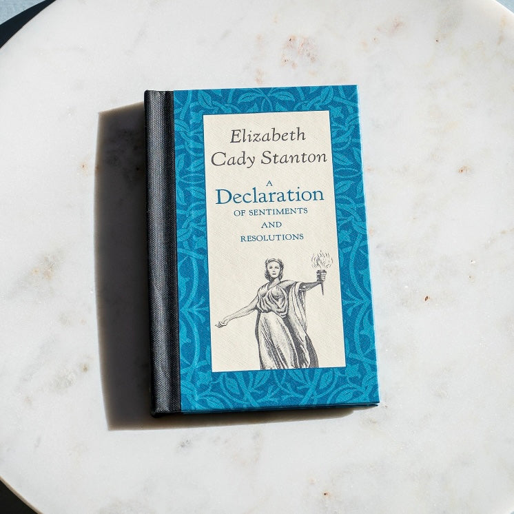 Book of Declaration of Sentiments and Resolutions at Golden Rule Gallery