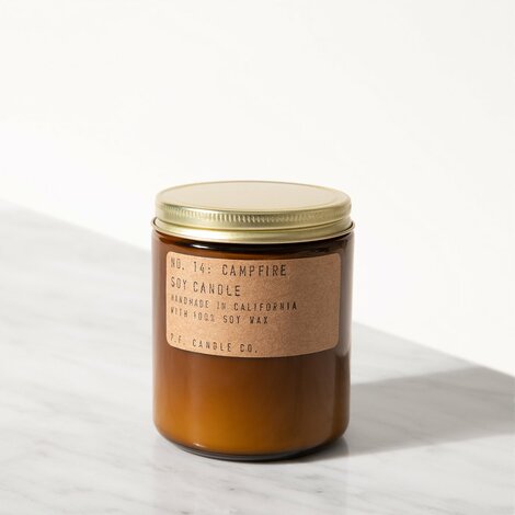 Campfire Soy Candle by P.F. Candle at Golden Rule Gallery in Excelsior, MN