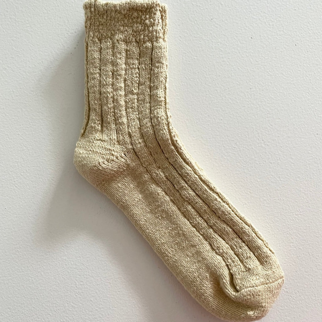 Le Bon Shoppe Hut Socks in Miso at Golden Rule Gallery in Excelsior, MN