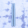 Dusty Blue Taper Candles | Mole Hollow Candles | Pair of Blue Taper Candles 