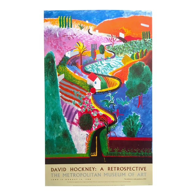 David Hockney | Nichols Canyon | Golden Rule Gallery | Excelsior | Minneapolis
