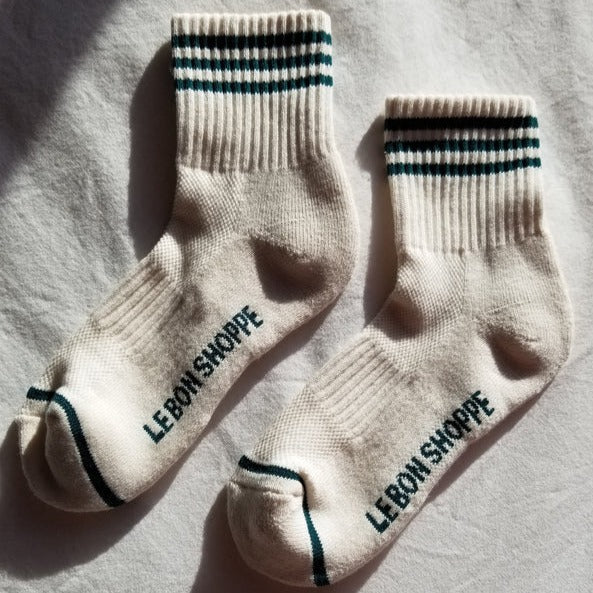 Egret Girlfriend Socks by Le Bon Shoppe at Golden Rule Gallery